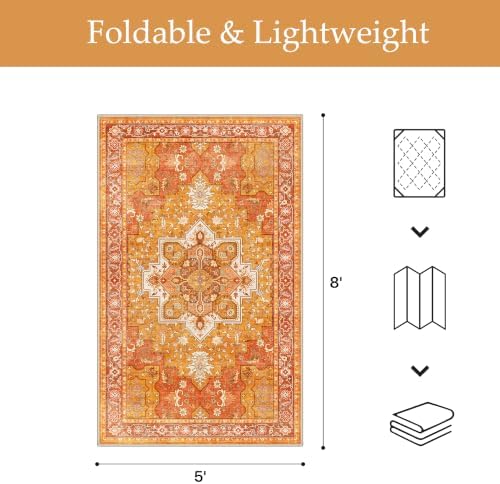 GENIMO Indoor Outdoor Rug, Washable - Image 2