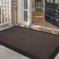 LUMI Outdoor Door Mat Traps & Hides Dirt 35.5x59, Outside Entrance by LUMI