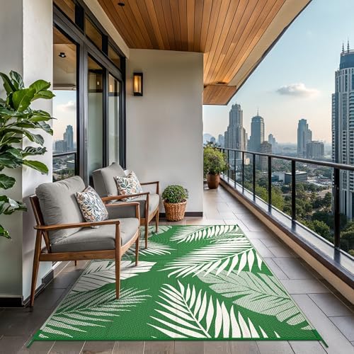 GENIMO Outdoor Rug, Waterproof Plastic Rugs - Image 4
