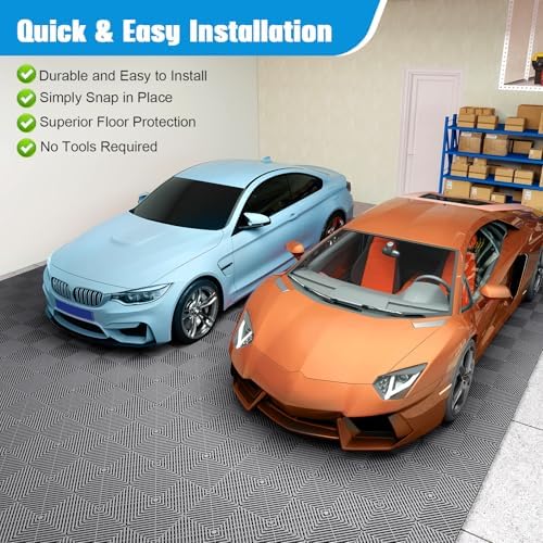 Jocoevol 36-Pcs Interlocking Tile, Non-Slip Heavy-Duty Polypropylene Splicing - Image 4