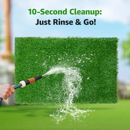 Artificial Grass Pee Pads for Dogs Puppy Potty Training to Pee and Poop - Image 6