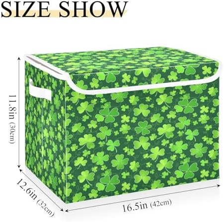 Bolaz Clover St Patrick Day Storage Bins - Image 3