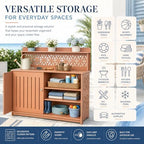 VINGLI Multi-Purpose Outdoor Storage Cabinet - Image 3