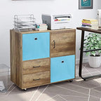 Foldable Storage Cubes Bins, 11 Inch Cloth Storage Cube Fabric Storage Box - Image 5