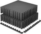 SUPERJARE 0.79'' Extra-Thick 18 Pcs 72 Sq Ft Exercise Equipment Mats by SUPERJARE
