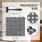 Drydiet 8 Pack Drainage Tiles Modular Interlocking Floor Tiles - Image 2