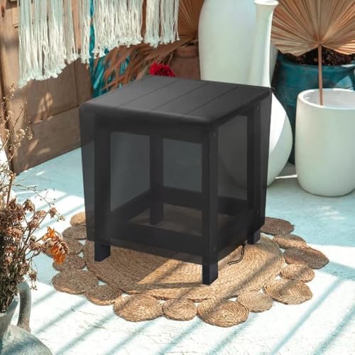 Small Outdoor Side Table Cover 17x13x16in Waterproof - Image 7