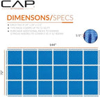 CAP Puzzle Exercise Mats | 1/2” Thick EVA Interlocking Foam Tiles - Image 4