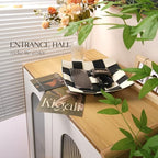 Valet Tray for Men Leather Key Tray for Entryway Table Bedside Nightstand - Image 5