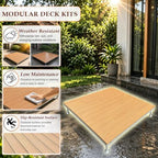 Decking Wood Composite Platform, Flooring Tiles, Raised Deck Platform - Image 2