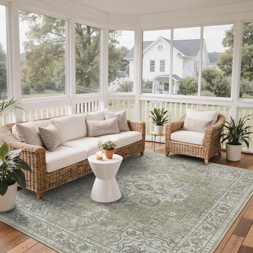 GENIMO Indoor Outdoor Rug, Washable - Image 3