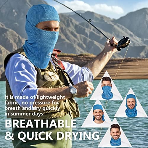 Balaclava Ski Mask, Sun Protection Breathable Face Cover Men Women - Image 3
