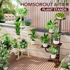 Homsorout Corner Plant Stand - Image 4