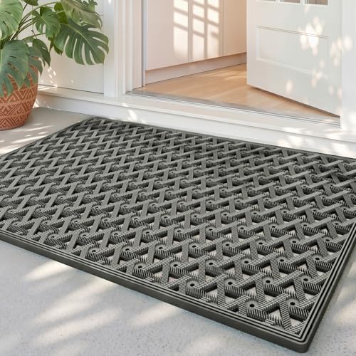 Front Door Mat Outside Entrance by OAKEEP