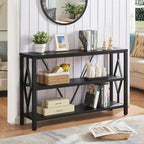 Sofa Console Table, Rustic Entry Table - Image 7