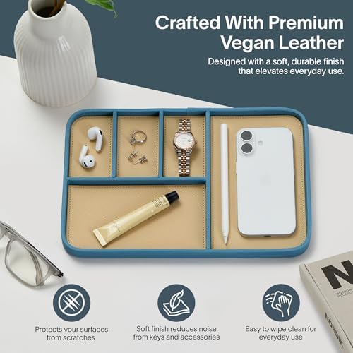 Nordik Leather Valet Tray - Image 3