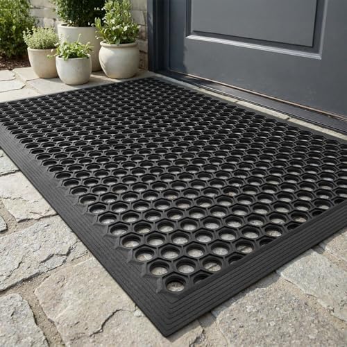 RESARE Front Door Mat Outside Entrance by Resare