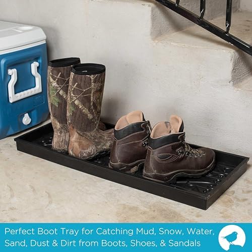 BIRDROCK HOME Large Rubber Boot Tray - Image 6