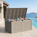 Outdoor Storage Box, 150 Gallon Waterproof Deck Box by GraceYourYard