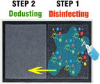 SINOPED 2-in-1 Disinfecting Sanitizing Floor Mat, Small 17"x31" - Image 4