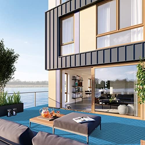 Goovilla Plastic Interlocking Deck Tiles, 27 Pack - Image 6