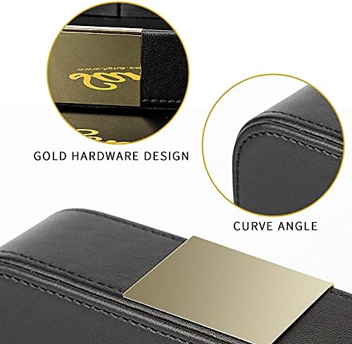 SANZIE Leather Tray Desktop Storage, Trinket Catchall Tray - Image 4