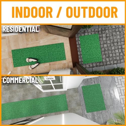 Ottomanson 3x21 Hallway Runner Rug – Non-Slip Indoor Outdoor Door Mat - Image 2
