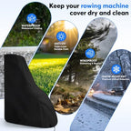 Rowing Machine Cover, Rower Outdoor Cover - Image 6