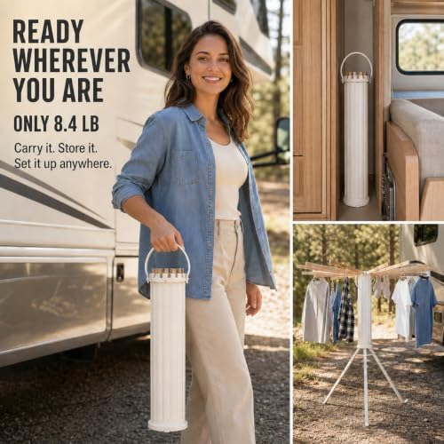 Clothes Drying Rack Foldable, Portable Laundry Drying Rack - Image 6