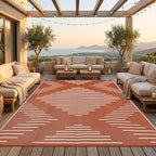Garvee 10x14 Outdoor Waterproof Rugs by Garvee
