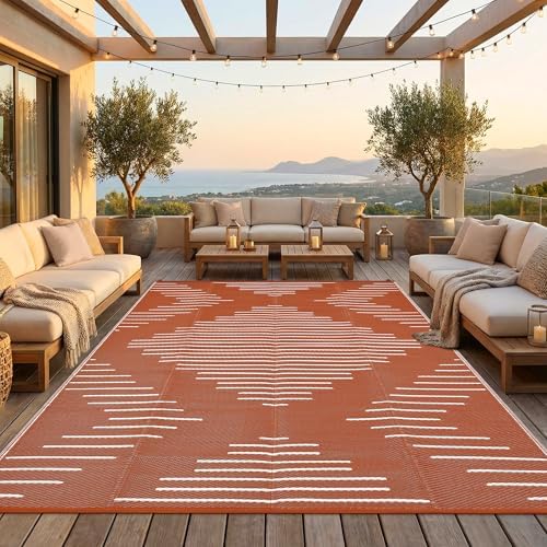 Garvee 10x14 Outdoor Waterproof Rugs by Garvee