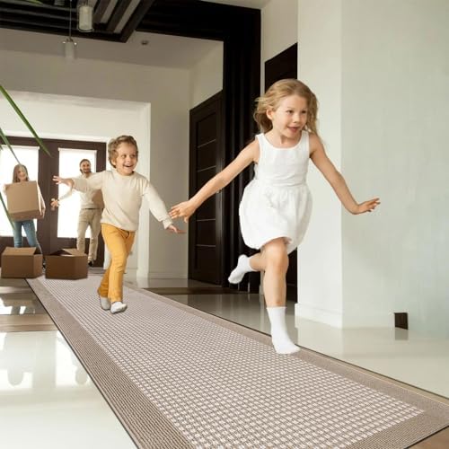 Ileading Runner Rug for Hallways 2.6'x12' Heavy-Duty Durable Entryway Floor Mat - Image 2