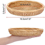 Hipiwe Small Woven Wicker Basket - Image 3