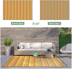 GENIMO Fall Decor Outdoor Rug, Plastic Rugs - Image 5