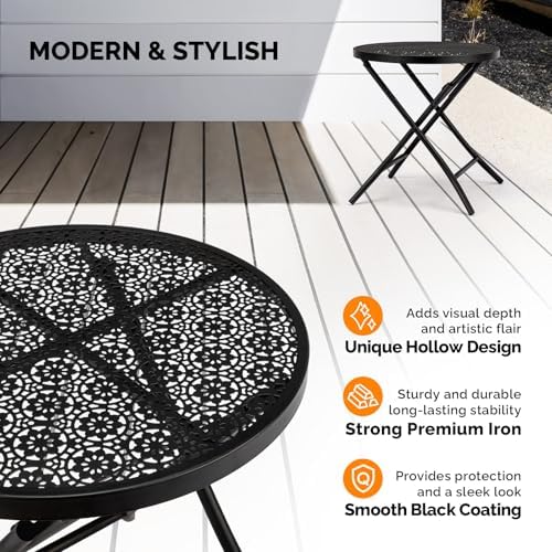 VINGLI Outdoor Folding Side Table - Image 4
