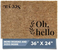 Barnyard Designs Front Door Welcome Mat by BarnyardDesigns