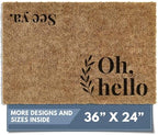 Barnyard Designs Front Door Welcome Mat by BarnyardDesigns