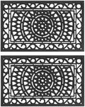 Sunburst Rubber Doormats by Unknown