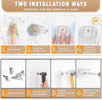 Niunuerga 48 Pack Adhesive Hat Hooks - Image 6