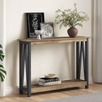ChooChoo Farmhouse Console Table, Narrow Sofa Table - Image 3