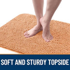 OLANLY Dog Door Mat for Muddy Paws 40x32, Super Absorbent Chenille Mud Mat - Image 4