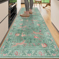 DUKINO 2x6 Runner Rug, Washable Animal Kitchen Rugs Non Slip by DUKINO