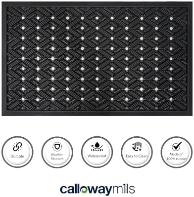 Calloway Mills Rubber Doormat 18 ''x 30'' - Image 5