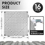 RITOLLO Modular Interlocking Cushion Drainage Floor Tiles, Yard -Gray - Image 2