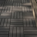 Plastic Interlocking Deck Tiles, 44 Pack Patio Deck Tiles, Patio Floor Decking - Image 5