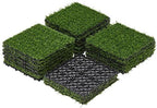 Yaheetech Artificial Grass Turf Tiles 12" x 12" by Yaheetech