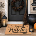 Halloween Door Mat Sup Witches Welcome Mat by FTTOYOLY