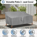 OutdoorLines Outdoor Waterproof Loveseat Couch Cover - Image 4