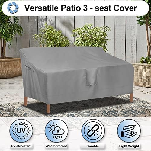 OutdoorLines Outdoor Waterproof Loveseat Couch Cover - Image 4