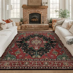 RELEANY Washable Area Rug, Square 8'x8' - Image 2